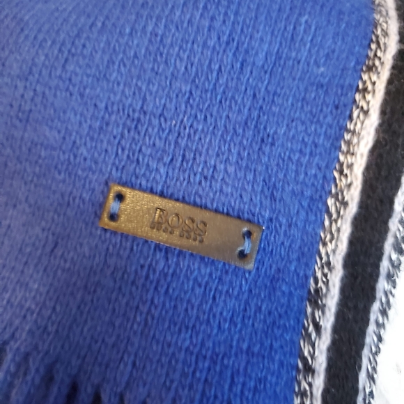 Boss Hugo Boss Men's Wool Blend Scarf - Picture 5 of 6